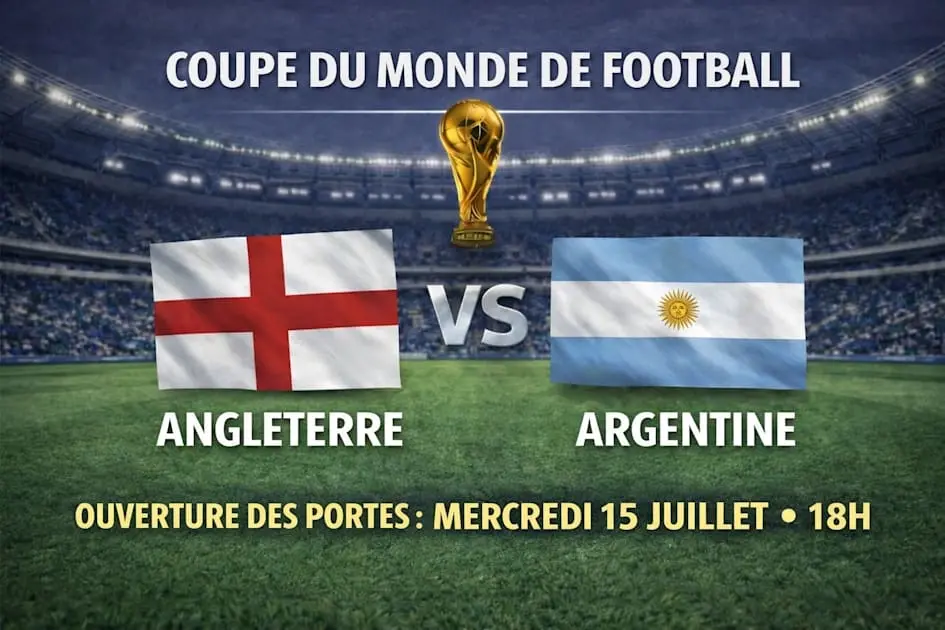 Angleterre Vs Argentine Fane Zone Coupe Du Minde De Football
