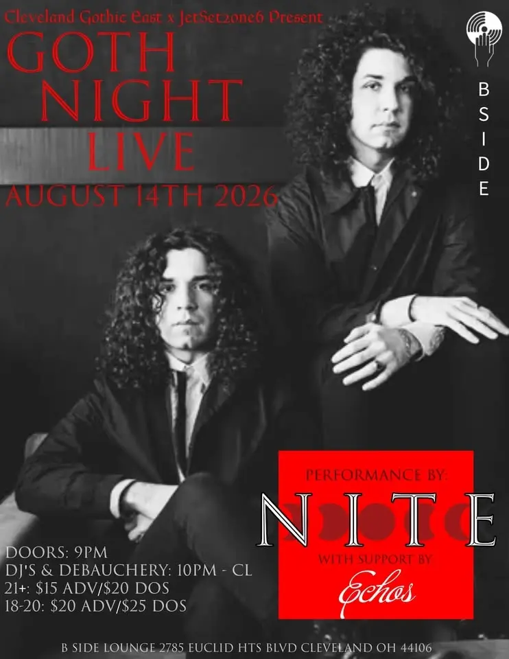 Goth Night Presents: NITE and Echos
