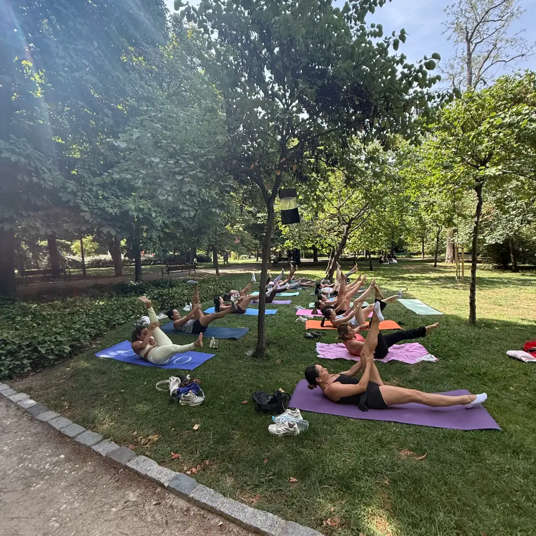 Pilates en el Retiro