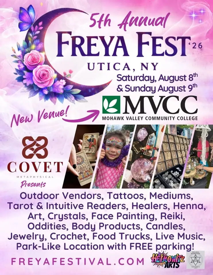 5th Annual Freya Fest 8/8 & 8/9, 2026