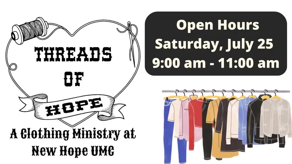 Threads of Hope NEW Hours!