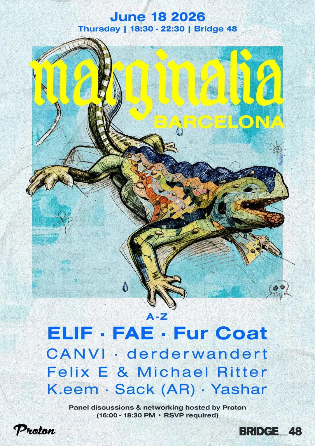ELIF presents: Marginalia Barcelona