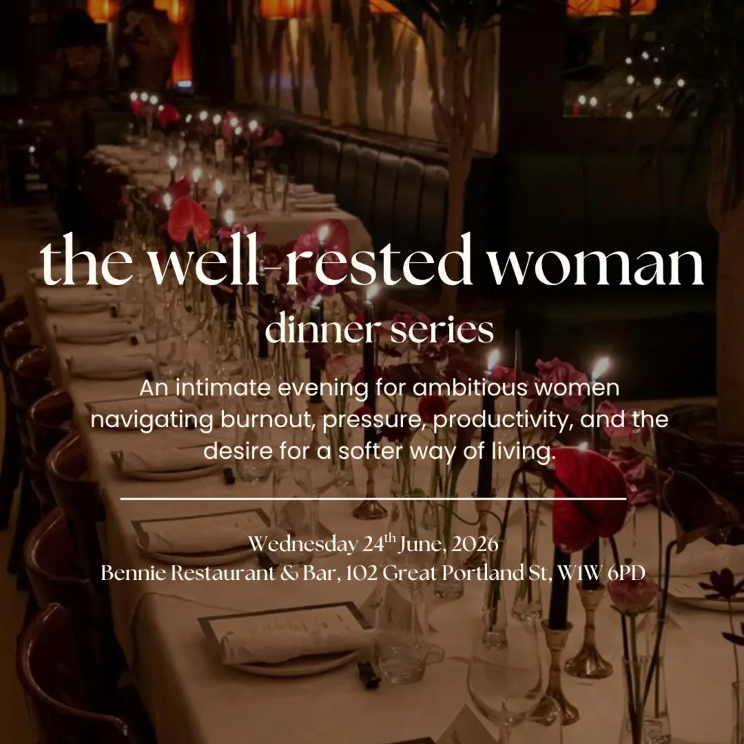 The Well-Rested Woman Dinner