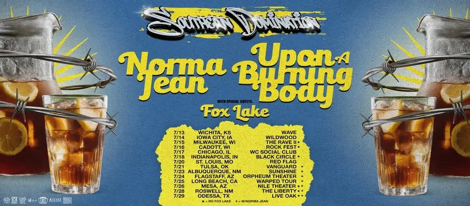 Norma Jean and Upon A Burning Body - Southern Domination