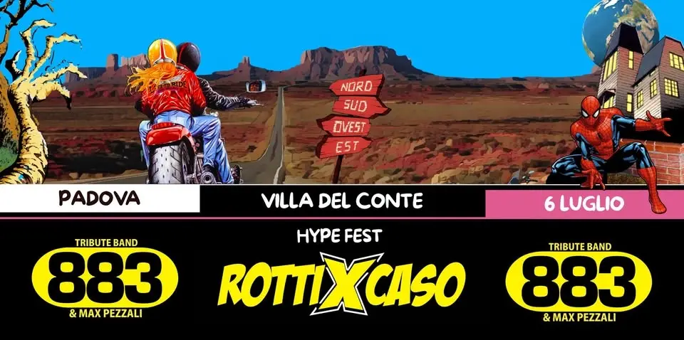 ROTTI X CASO ★ TRIBUTO 883 ★ VILLA DEL CONTE (PD)
