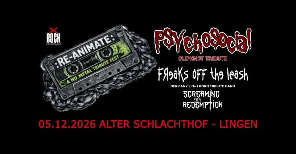 Psychosocial X Freaks off the Leash X Screaming for Redemtion