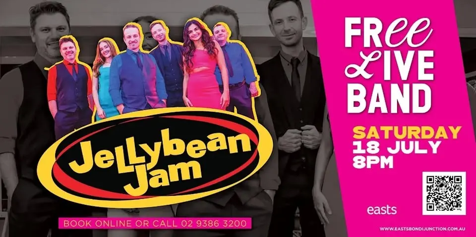 Jellybean Jam at Easts Leagues Bondi Junction! 