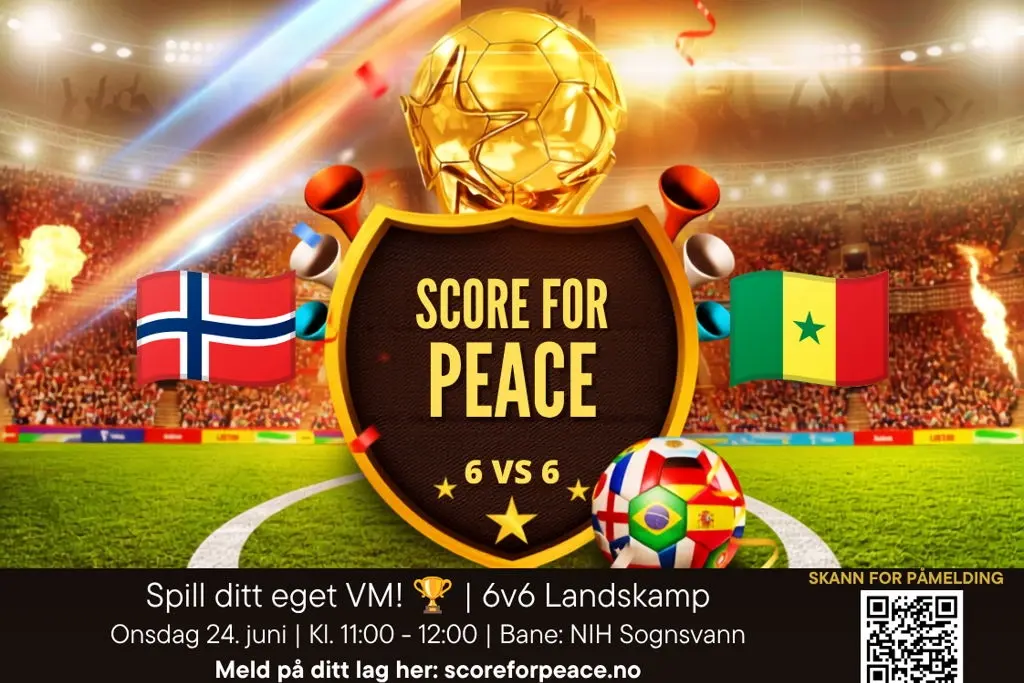 Spill ditt eget VM 6v6: Jordan vs Argentina | Score for Peace ?⚽