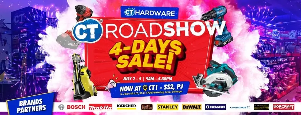 CT Hardware Roadshow @SS2 - Tools & Machinery for Pro