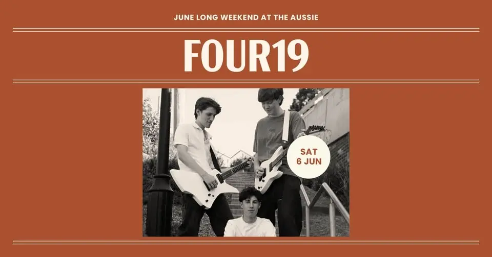 June Long Weekend: Band Four19 | Live at Australian Hotel!