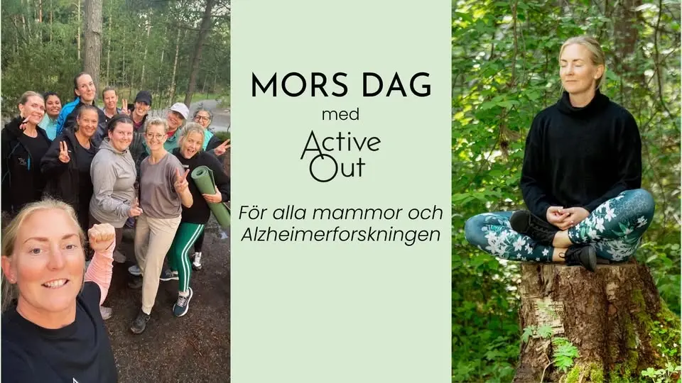 Mors dag i skogen – Träna Ute & Skogsbad + insamling till Alzheimerfonden