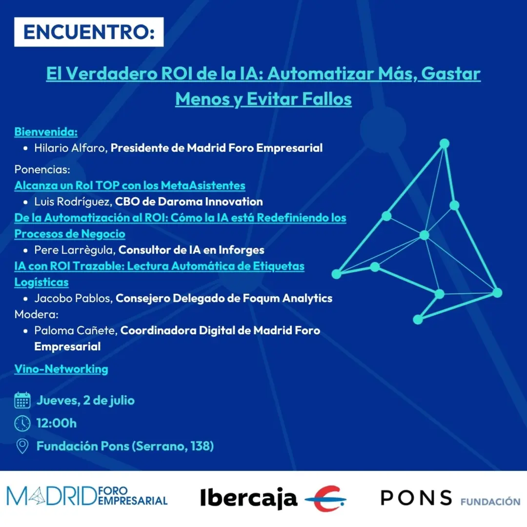 El Verdadero ROI de la IA: Automatizar Más, Gastar Menos y Evitar Fallos