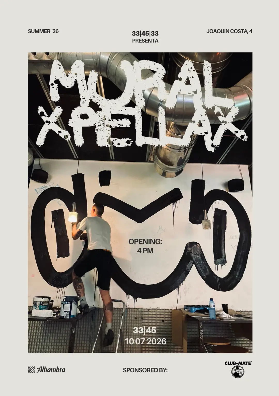XPIELLAX · Mural Reveal for Fiestas de Raval ·