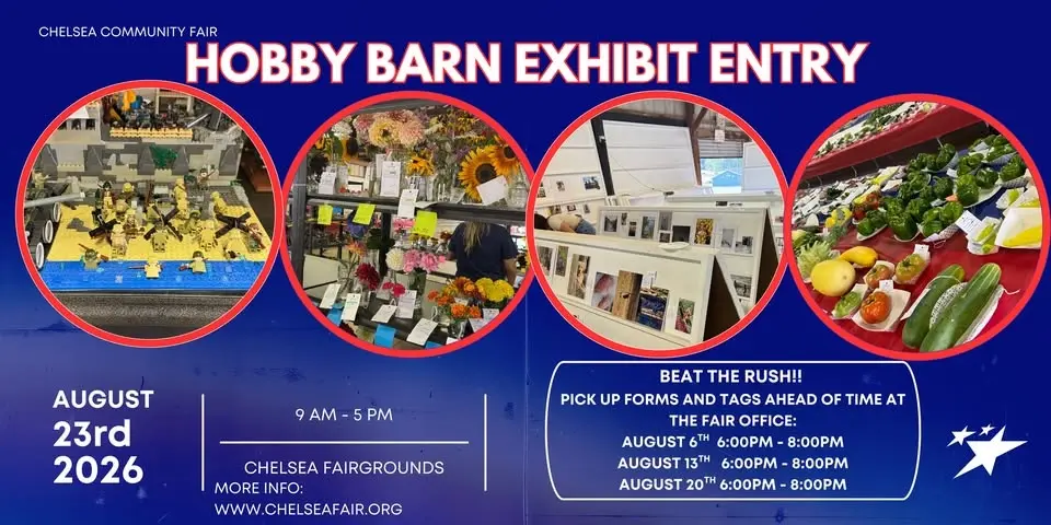 Hobby Barn Exhibit Entry Day