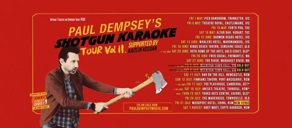 Shotgun Karaoke Regional Nationwide Tour
