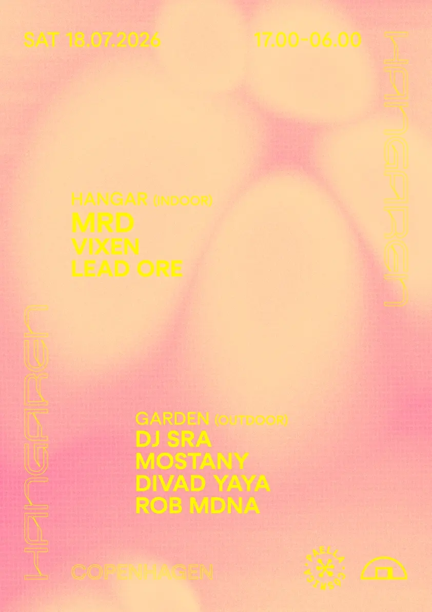 Hangaren Summer x Paella Cósmica: MRD, Vixen, Lead Ore, DJ SRA, Mostany, Divad Yaya, Rob Mdna