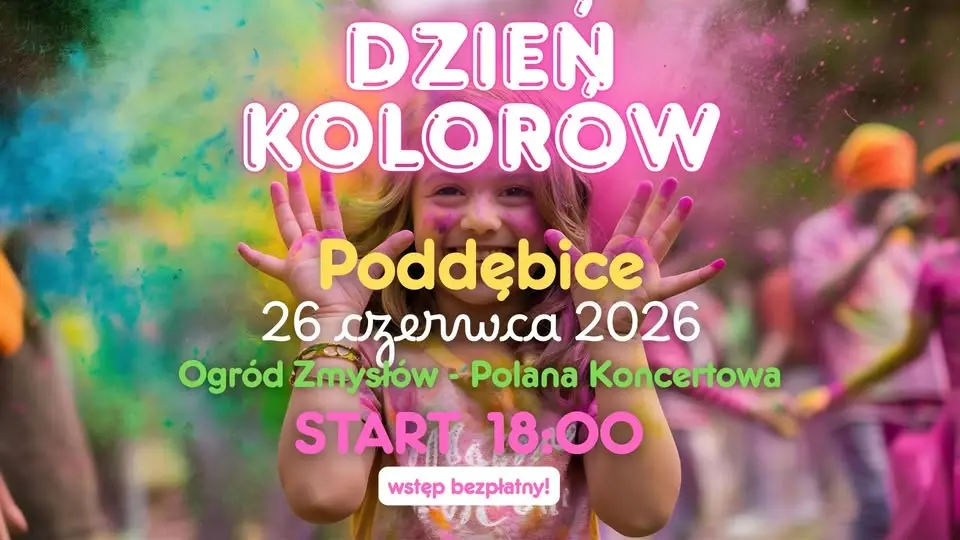 🌈 DZIEŃ KOLORÓW W PODDĘBICACH - kolory mają moc, przekonaj się sam!🌈