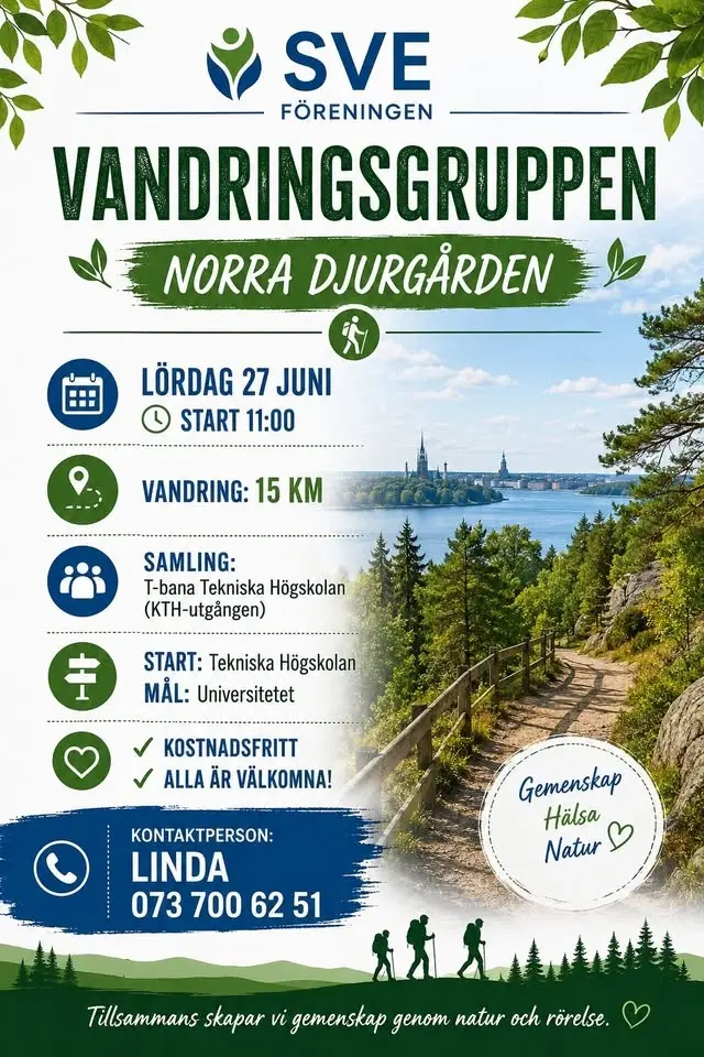 Vandring Norra Djurgården