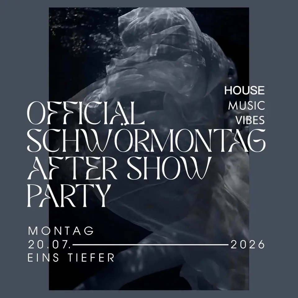 Schwörmontag. Die offizielle After Show Party.