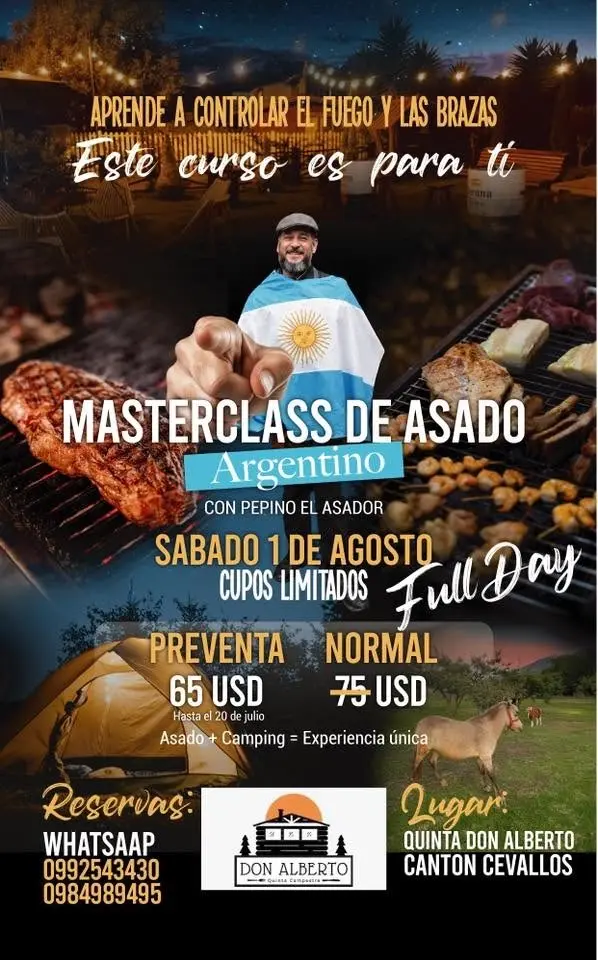 Curso de Asado Argentino