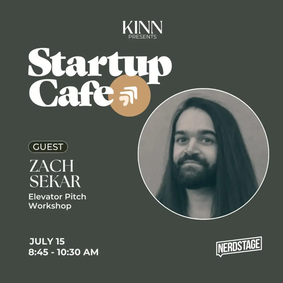 Startup Cafe: Elevator Pitch Workshop