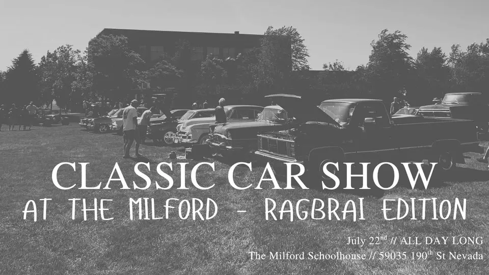 Classic Car Show at The Milford // RAGBRAI EDITION