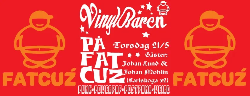 Vinylbaren 21/5 gäster: Johan Lund & Johan Mohlin
