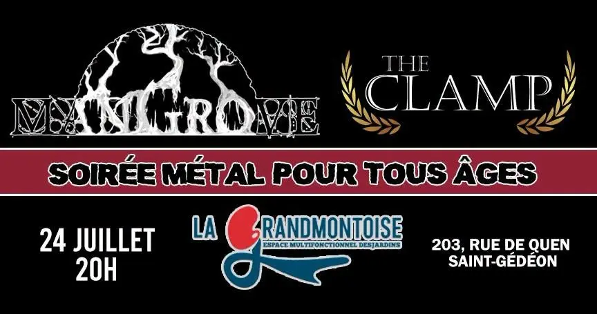 Soirée Métal Pour Tous Âges - Mangrove & The Clamps