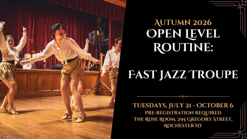 Open Level Jazz Troupe - Autumn 2026