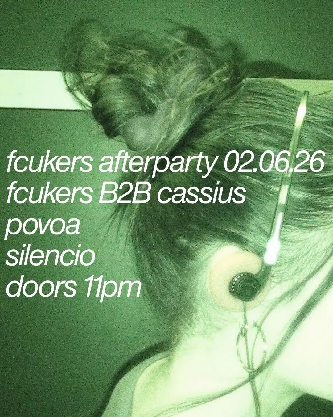 FCUKERS AFTERPARTY: FCUKERS B2B Cassius, POVOA