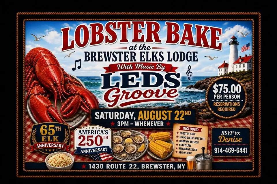 LEDS GROOVE @ BREWSTER ELKS LOBSTER BAKE
