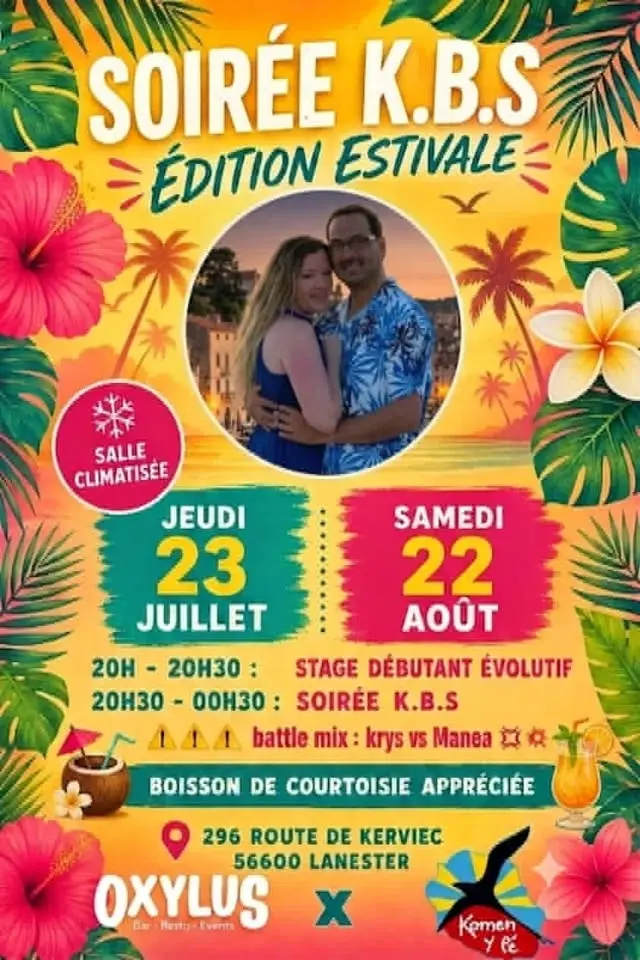 SOIREE K.B.S "EDITION ESTIVAL" A L'OXYLUS A LANESTER - BATTLE MIX BY KRYS VS MANEA 