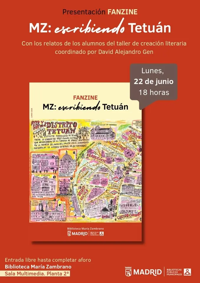 Presentación Fanzine “MZ:escribiendo Tetuán”