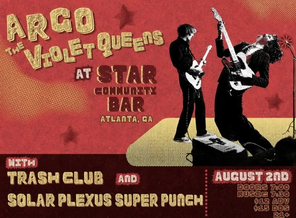 Argo & the Violet Queens, Trash Club, Solar Plexus Super Punch