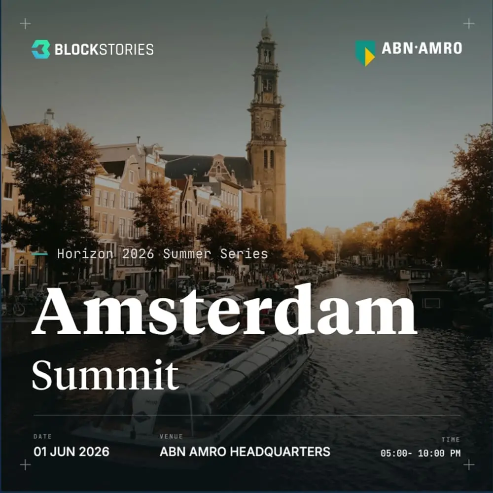 Blockstories Horizon 2026: Amsterdam Summit 🇳🇱