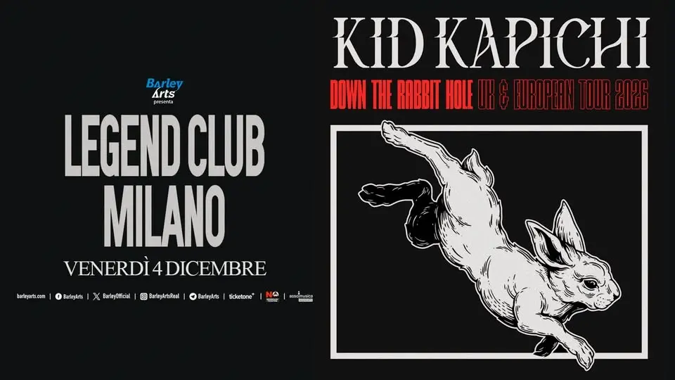Kid Kapichi | Down The Rabbit Hole UK & European Tour 2026 | Live in Milan