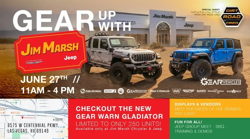 GEAR up with Jim Marsh Chrysler Jeep of Las Vegas