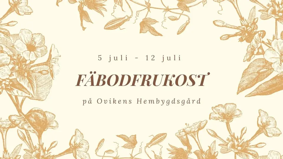 Fäbodfrukost