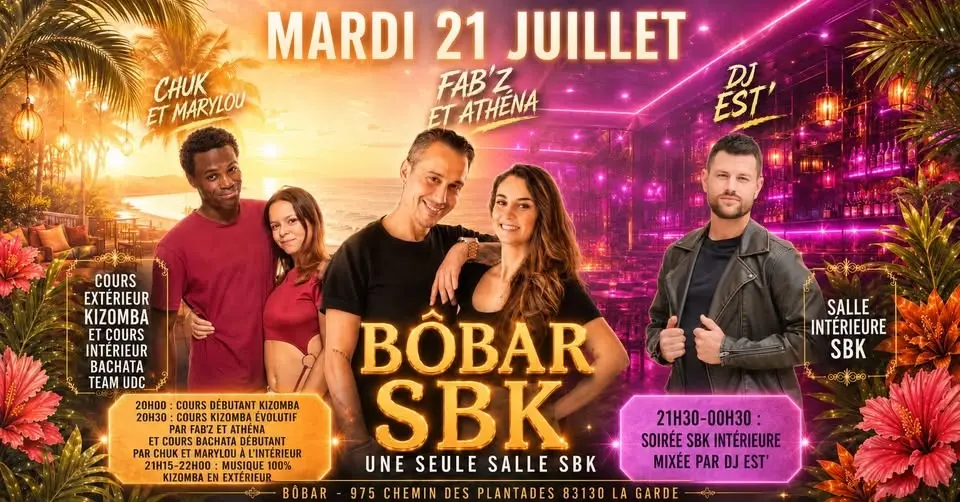 Bôbar SBK | Fab'z et Athena | Dj Est'