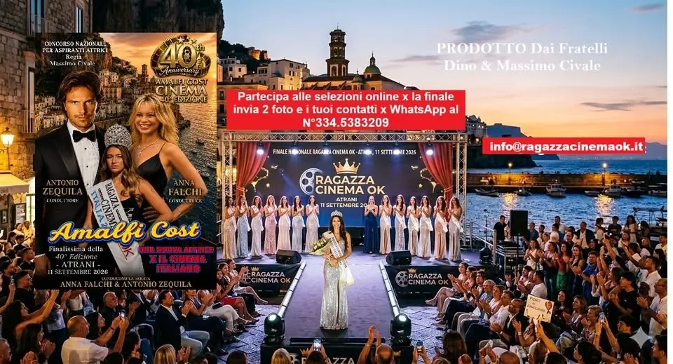 Partecipa alla 40° edizione di RAGAZZA CINEMA OK 2026
