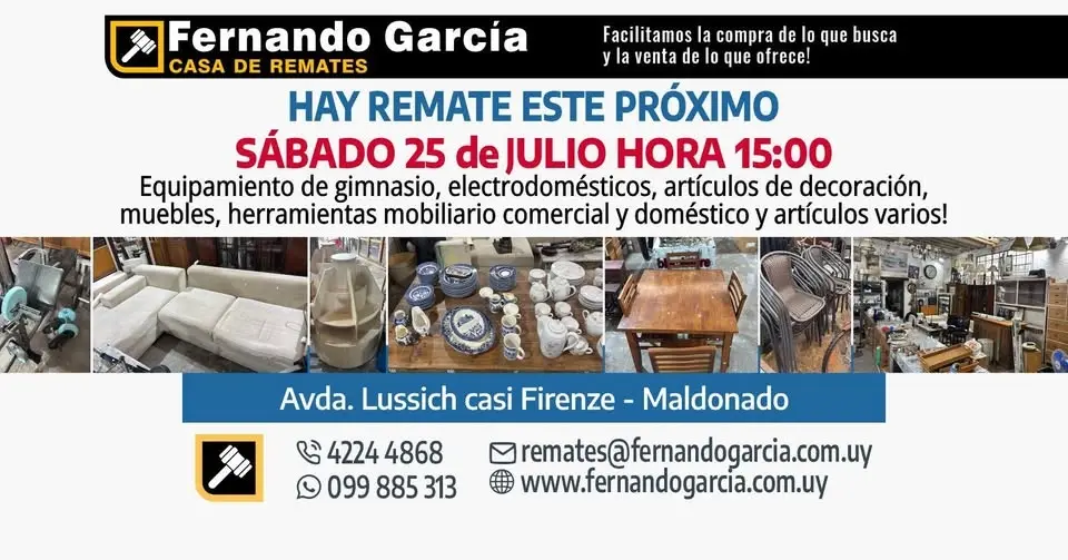 FERNANDO GARCÍA REMATARÁ ESTE PRÓXIMO SÁBADO