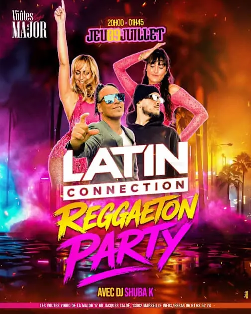 Reggaeton Party Les Voûtes Virgo