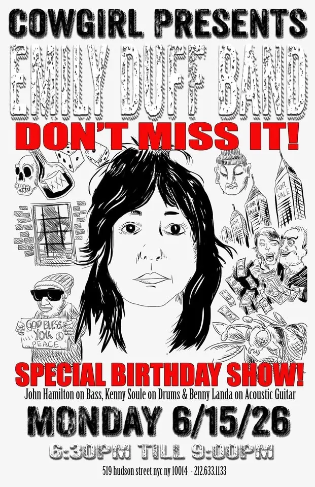 Cowgirl Presents Emily Duff Band LIVE Birthday Show!