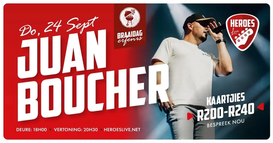Juan Boucher @ Heroes Live