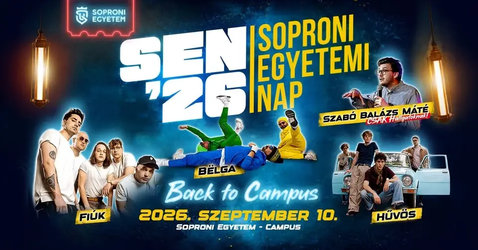 Soproni Egyetemi Nap - SEN'26