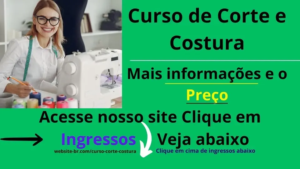Curso de corte e costura em Campo Grande