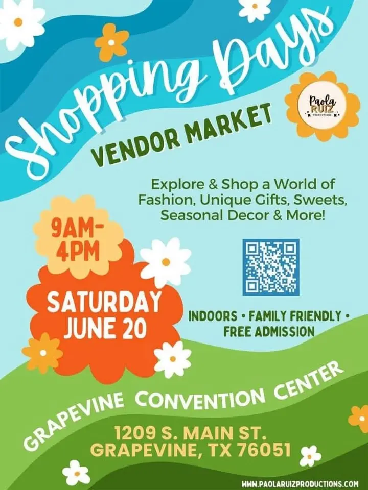 Shopping Days Vendor Market - Grapevine Convention Center