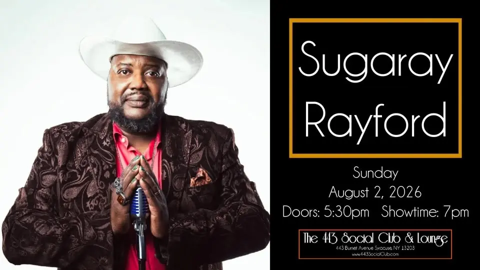 Sugaray Rayford at the 443 Social Club