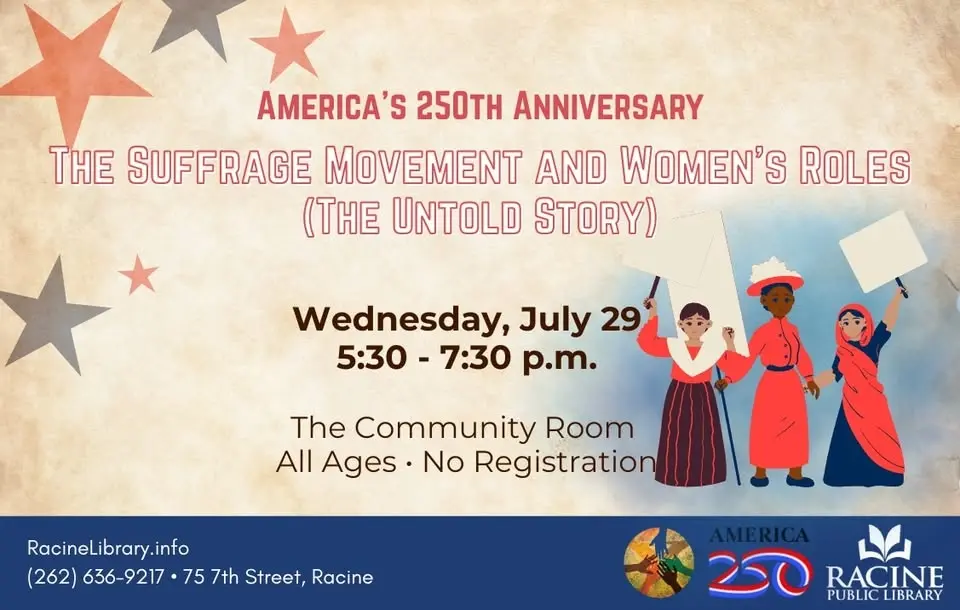 The Suffrage Movement and Women's Roles (The Untold Story) — America's 250th Anniversary