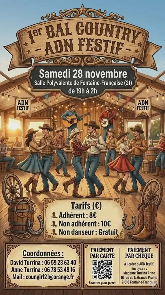 1er bal country ADN festif